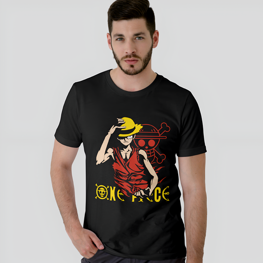 One Piece Iconic Look Black T-shirt