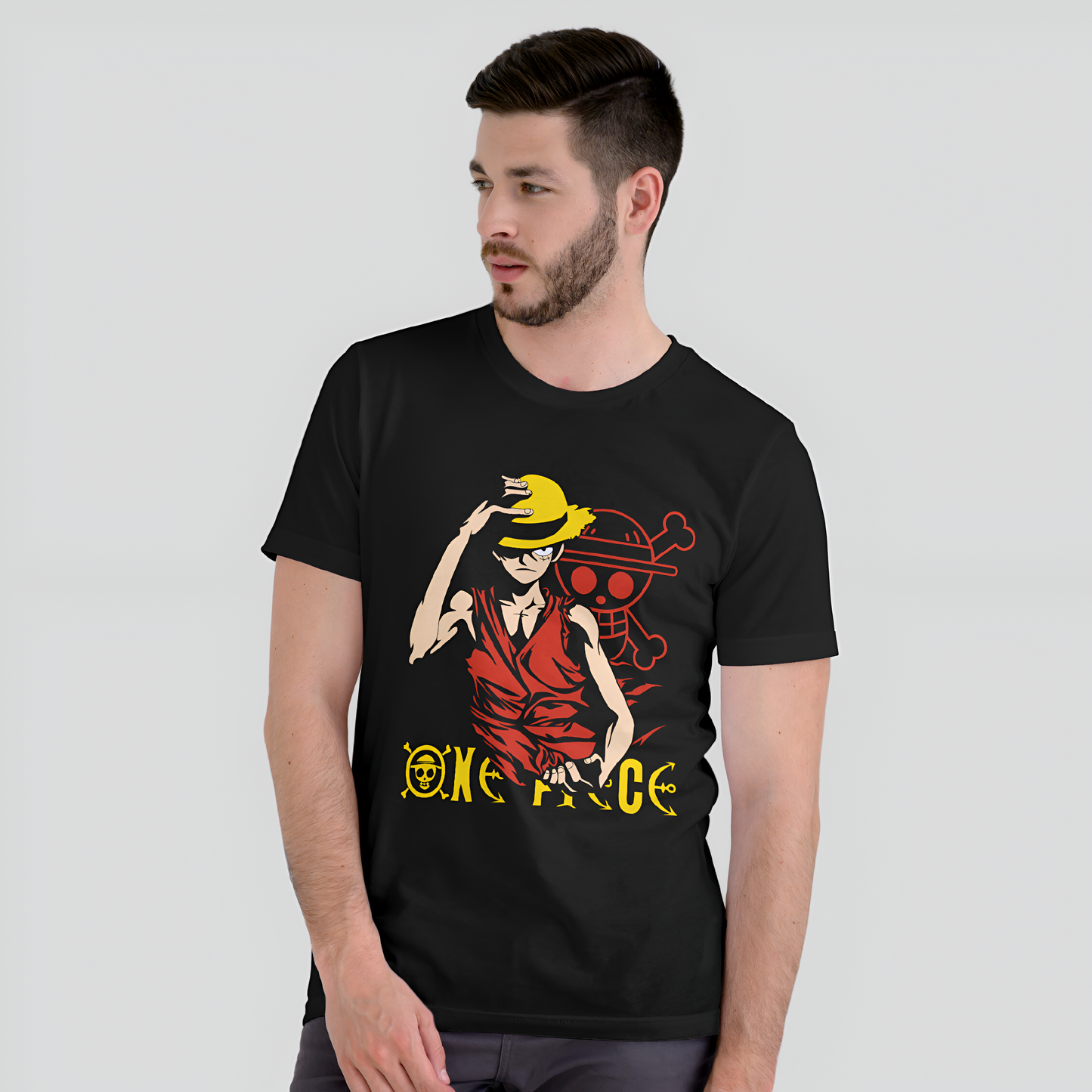 One Piece Iconic Look Black T-shirt