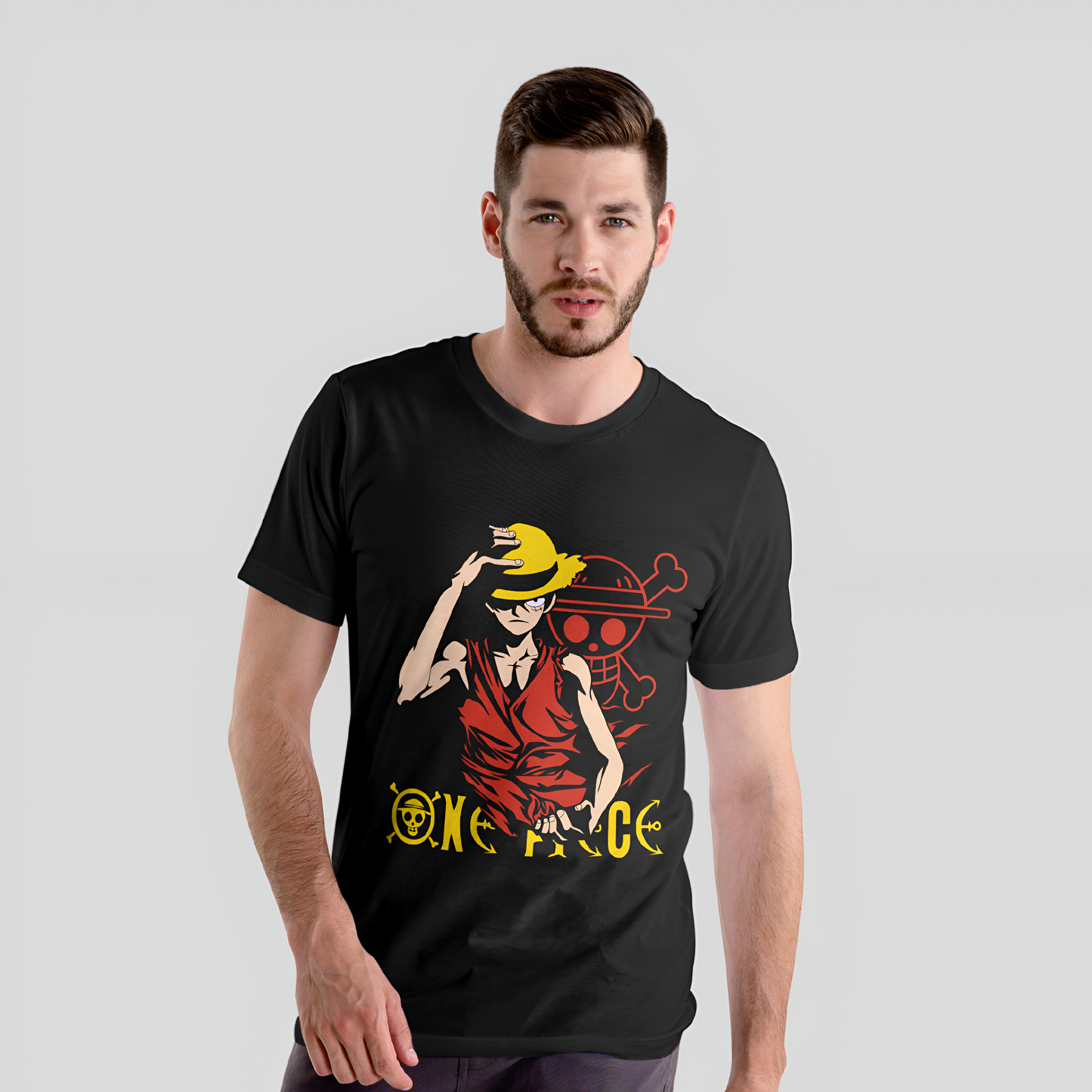 One Piece Iconic Look Black T-shirt